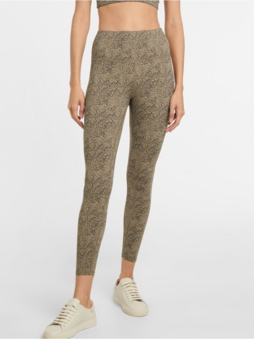 Varley Leopard High-Waist Leggings Size Medium